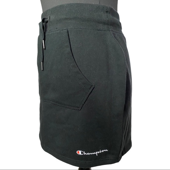 Champion athletic Black Cotton Mini Skirt Women’s Small - Picture 4 of 6